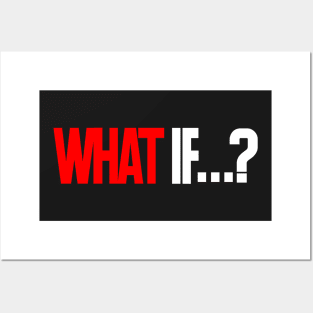 What IF (RED) 2 Posters and Art